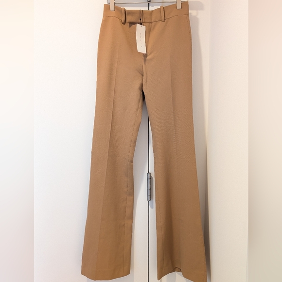 NWT Zara camel flared trousers - Picture 6 of 8